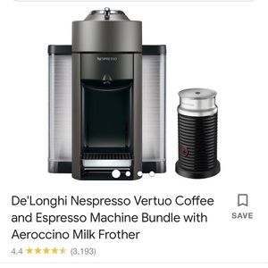 Delonghi Nespresso Vertuo Coffee Maker